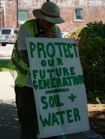 Protect our Future Generations, soil and water