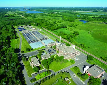 Metropolitan Wastewater Treatment Plant in Saint Paul. Photo credit: Metropolitan Council