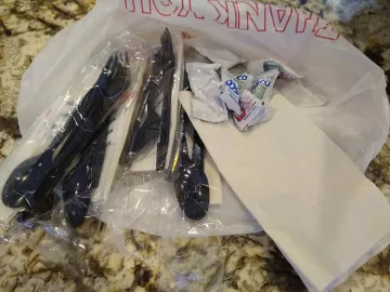 bag of plastic waste