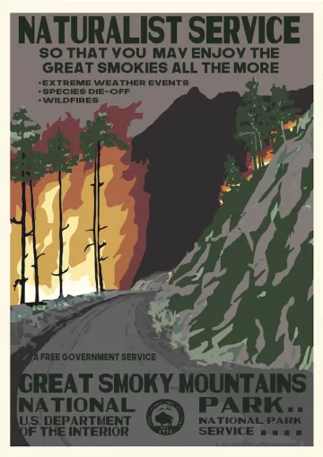 2050 Great Smoky Mountains poster