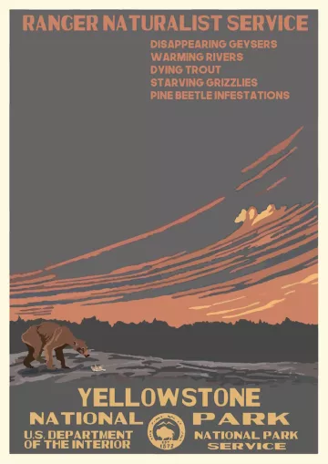 2050 Yellowstone poster