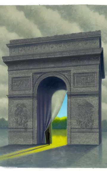 illustration of the arc d'triumph