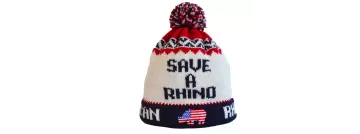 American Rhino Pom Pom Hat