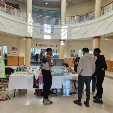 Students at UMES enthusiastically support environment issues