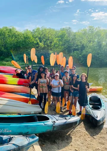 Kayaking
