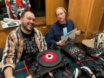 DJs at Great Waters Group Holiday Party 