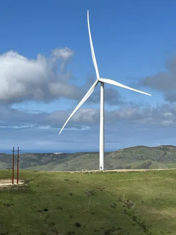Single turbine