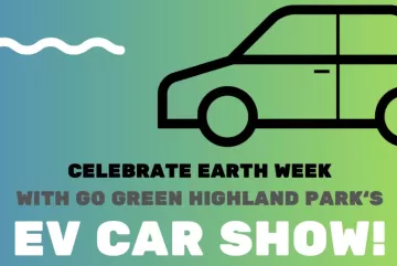 Highland Park EV car show
