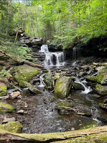 Waterfall at Ricketts Glen