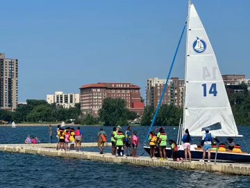 Sanneh Foundation and Minneapolis Sailing Center outing July 12, 2024