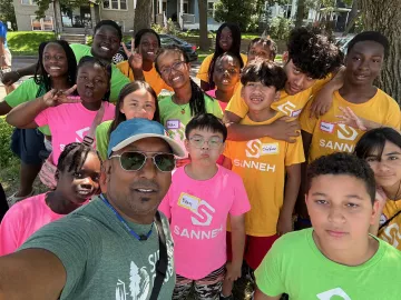 Sanneh Foundation and Minneapolis Sailing Center outing July 12, 2024