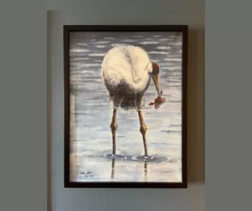 Aiden's painting donation