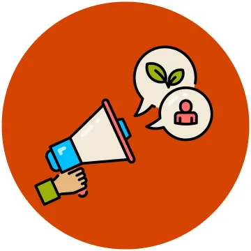 Icon - Advocacy and Climate Action