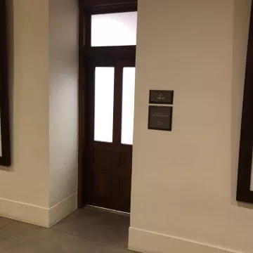 office door at the capitol
