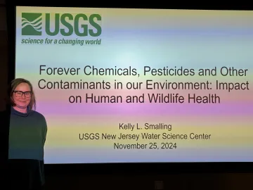 Presenting at one of our in person meetings