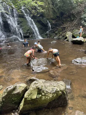 BBBS & Amachi Smokies Waterfall Hike - August 17, 2024