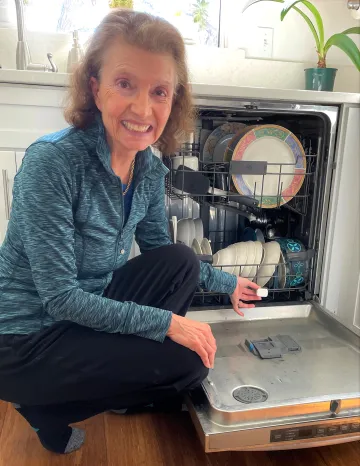 Deborah Williams dishwasher