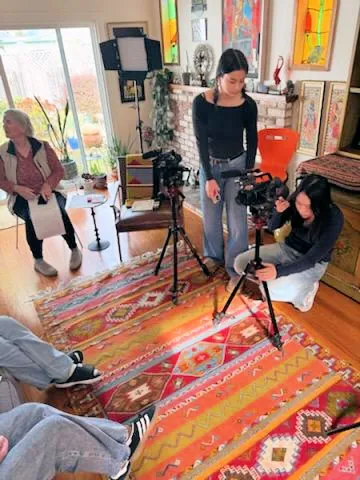 On the set of BeTheExample Documentary