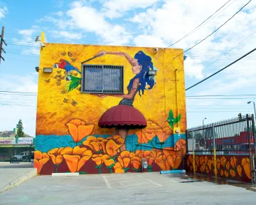 Kristy Sandoval Mural - Decolonized