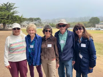 Attendees at the Santa Lucia Chapter Picnic