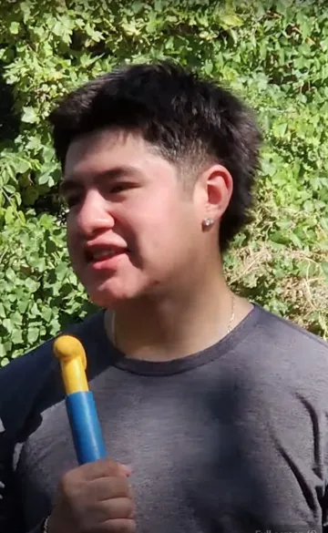 DFS Student sharing his best moment of the day