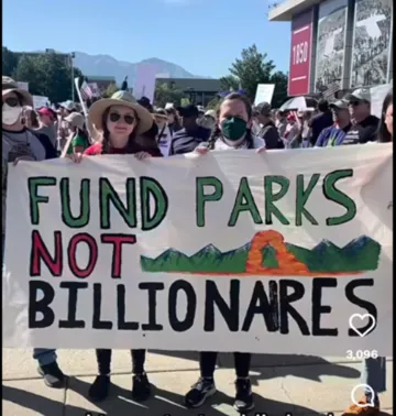 Fund Parks Not Billionaires