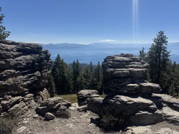 View from Picnic Rock, North Lake Tahoe
