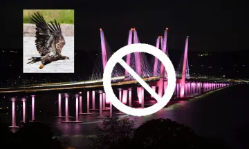 Cuomo/TZ bridge light dimming