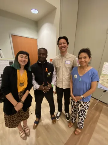 Caltrans Speakers and Juanita Chavez