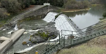 Eel river dam