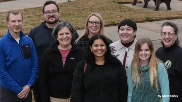 The North Carolina Chapter staff are shown in a group picture from January 2026