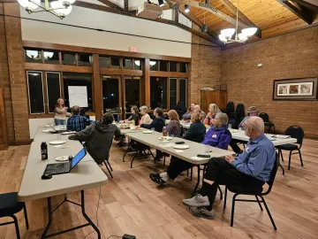 Foothills members at the February 2026 Planning Meeting