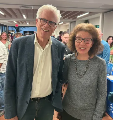 Ted Danson and Deborah Williams