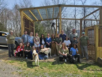 Amachi and BBBS at Owl Ridge Raptor Center