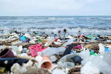 garbage in ocean