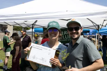Gianna and James at Earth Fest 2026