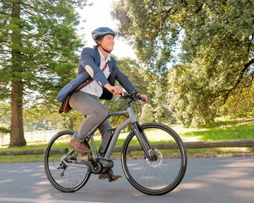 ebike rider