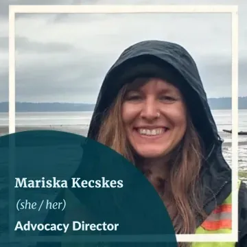 Mariska Kecskes, (she / her), Advocacy Director