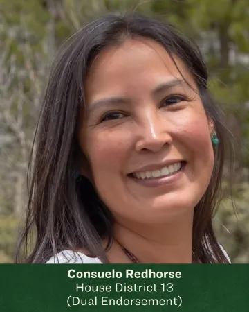 Headshot of Consuelo Redhorse 