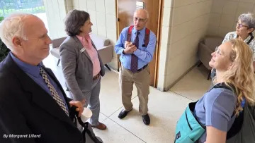 NC Sierra Club volunteers and staff meet for a lobby day at the NC General Assembly