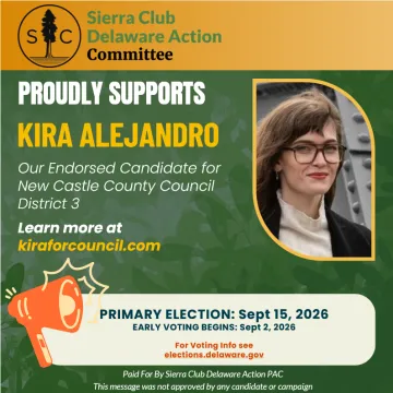 Vote Kira Alejandro for New Castle County Council District 3 in the Primary Election, September 15th