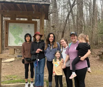 Paris Mountain Group Hike