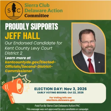 Vote Jeff Hall for Kent County Levy Court District 2 on Election Day, November 3rd