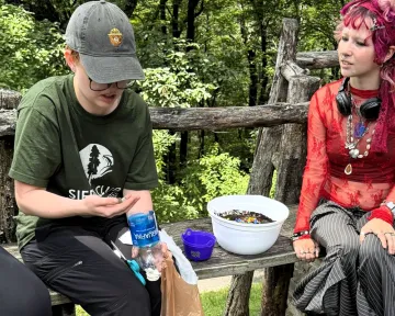 SPROG participants play an environmental trivia game