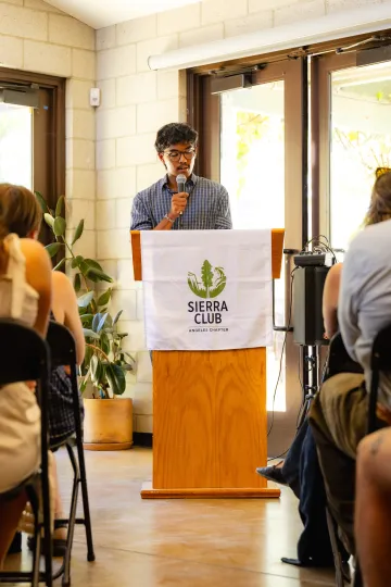 Raine gives the Activist Academy Graduation Speech