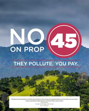 No on Prop 45 poster #2