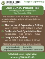 30x30 Priorities