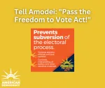 Freedom to vote act