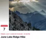 June Lake hike