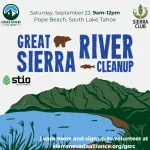Great Sierra River Cleanup Flyer